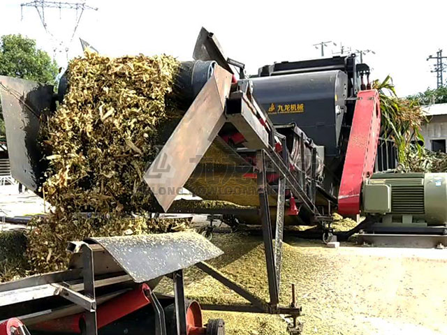 雲南彌勒秸稈青貯粉碎機