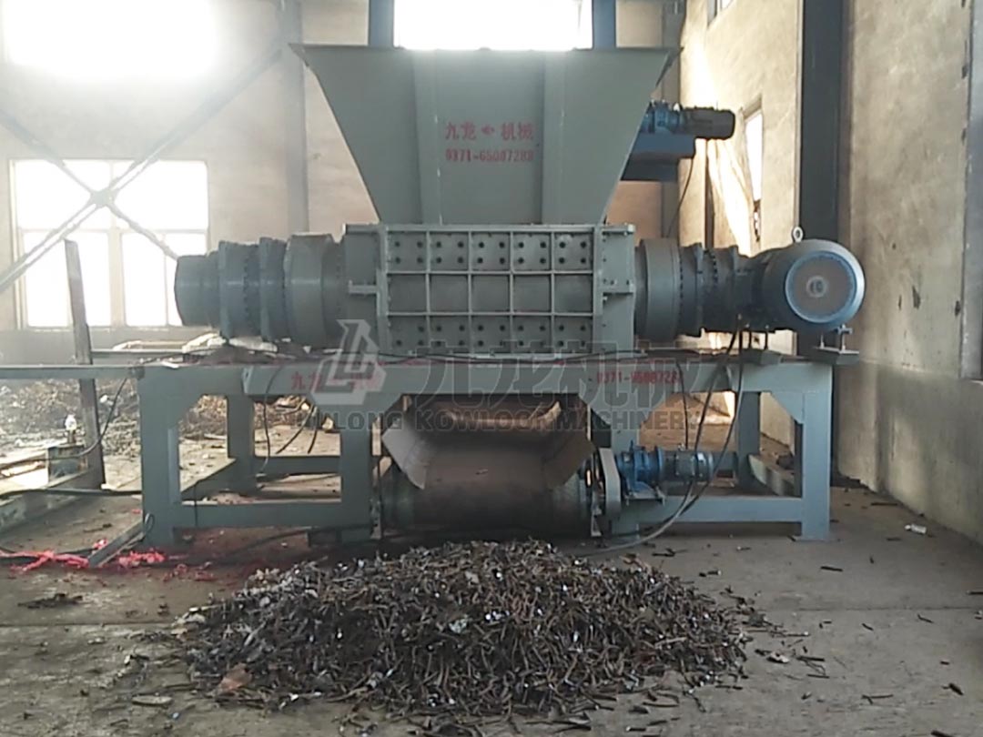 建築鋼筋（jīn）撕碎機
