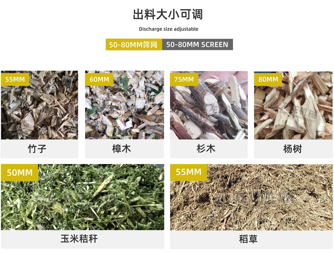 模（mó）板破碎機出料大小可調