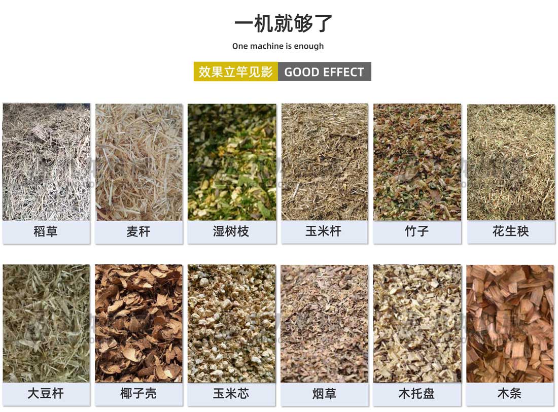 秸稈沼氣處理設備（bèi）物料