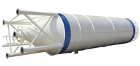 HZS120混凝土攪拌站（zhàn）水泥倉